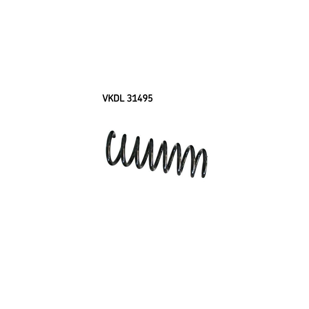 Fahrwerksfeder SKF VKDL 31495 f&uuml;r AUDI, Hinterachse