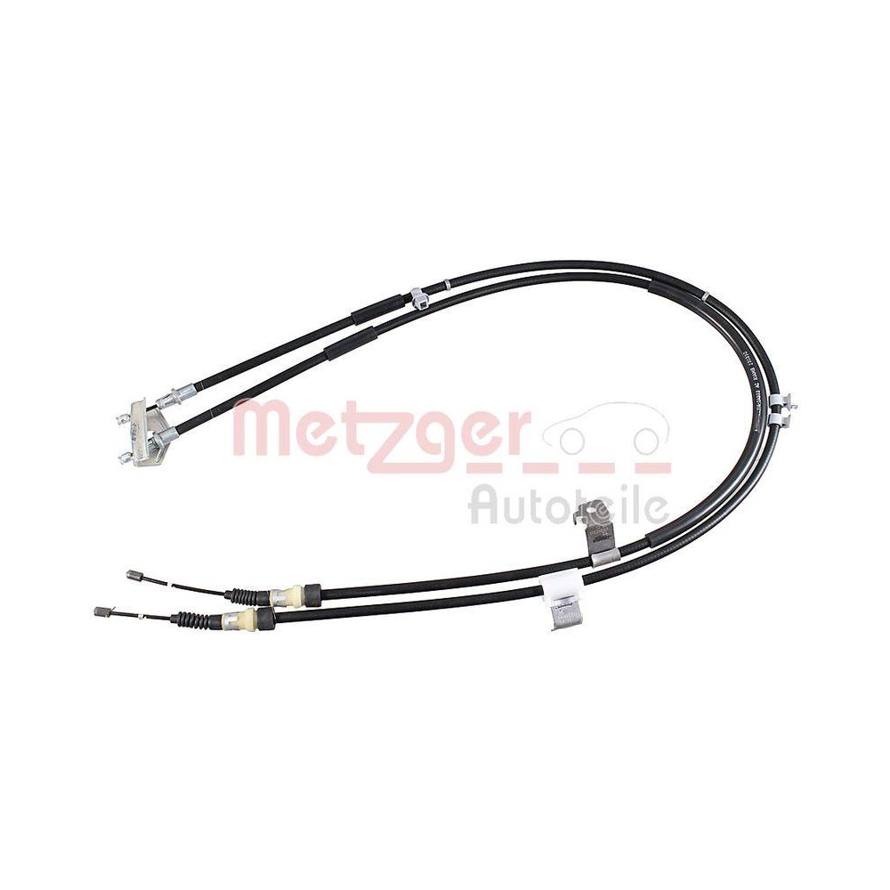 Seilzug, Feststellbremse METZGER 11.5468 für FORD, hinten links, hinten rechts