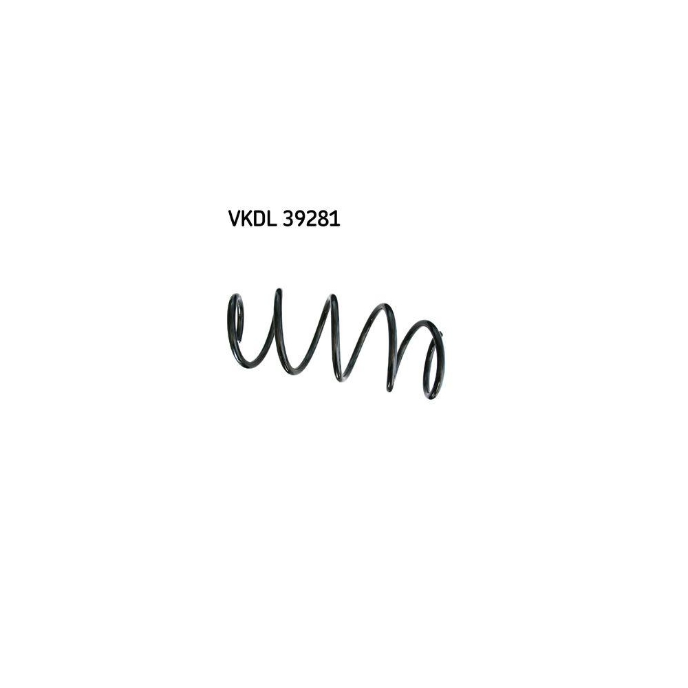 Fahrwerksfeder SKF VKDL 39281 f&uuml;r MERCEDES-BENZ, Vorderachse