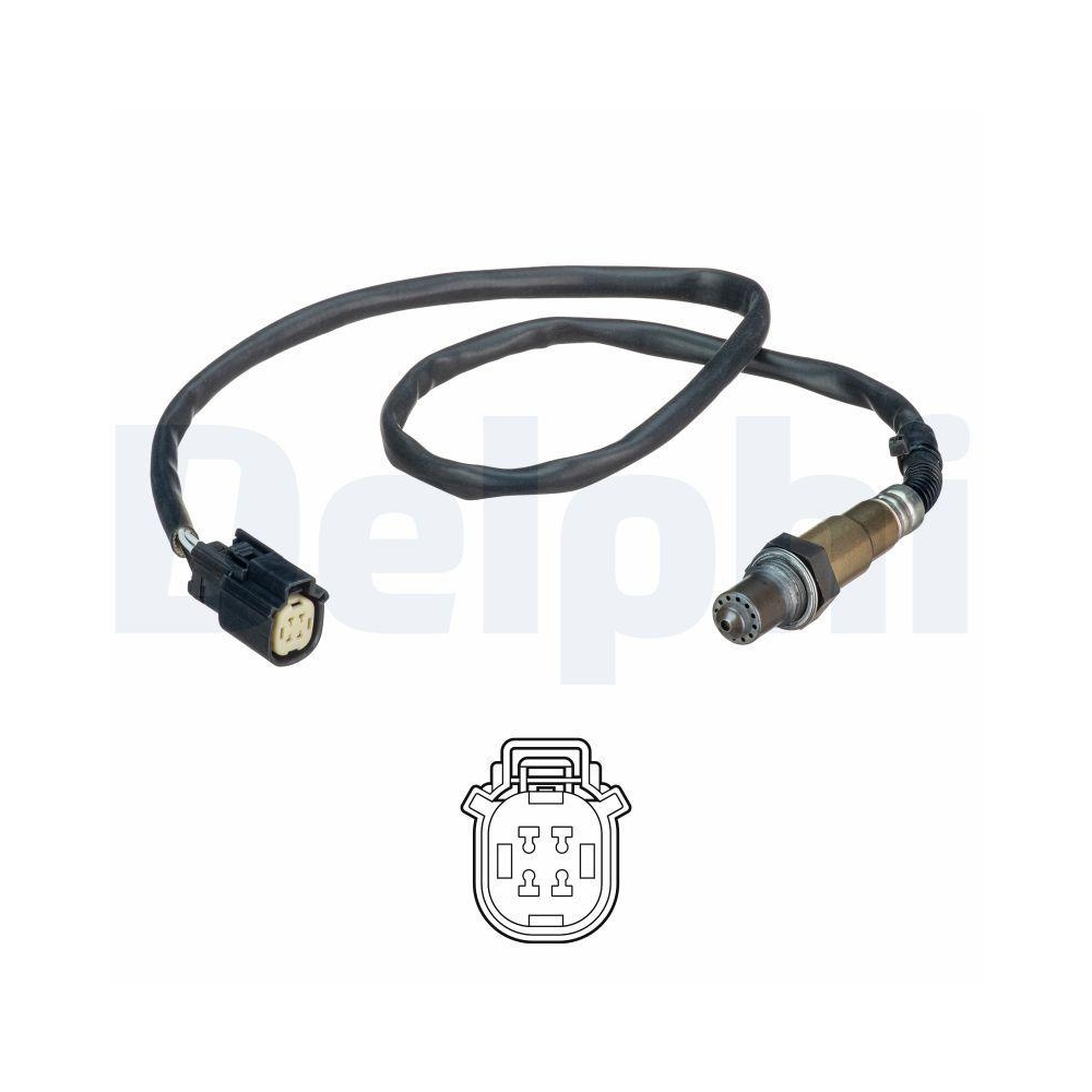 DELPHI ES21126-12B1 Lambdasonde f&uuml;r FORD FORD ASIA & OCEANIA, nach Katalysator