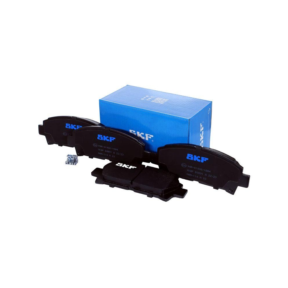 Bremsbelagsatz, Scheibenbremse SKF VKBP 80891 A f&uuml;r TOYOTA, Vorderachse