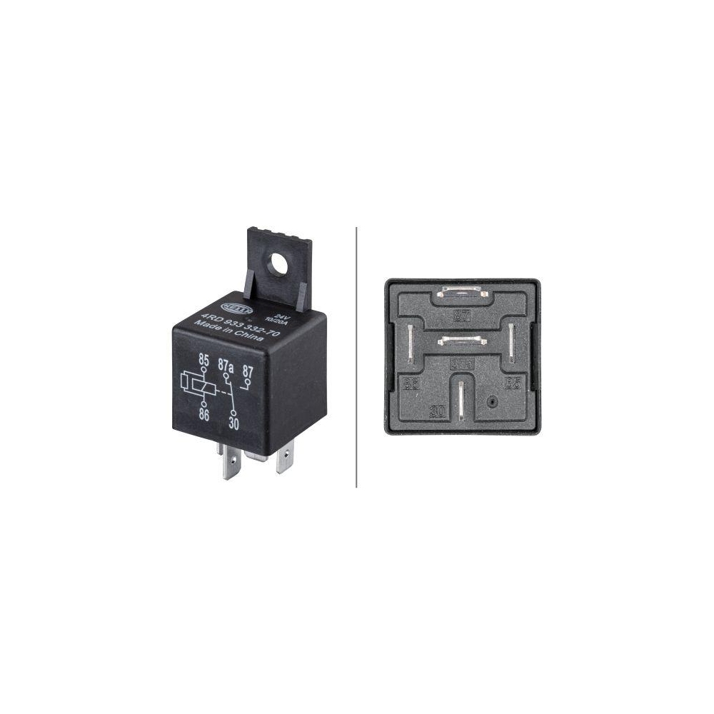 HELLA Relais, Arbeitsstrom 4RD 933 332-701 für FENDT STILL SCHWARZMÜLLER