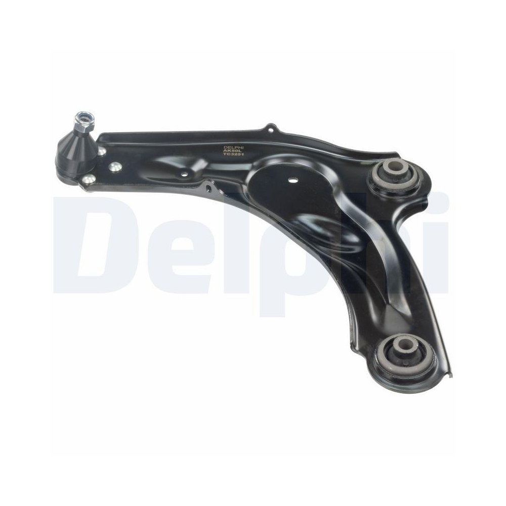 DELPHI TC3251 Lenker, Radaufh&auml;ngung f&uuml;r RENAULT, Vorderachse links, au&szlig;en, unten