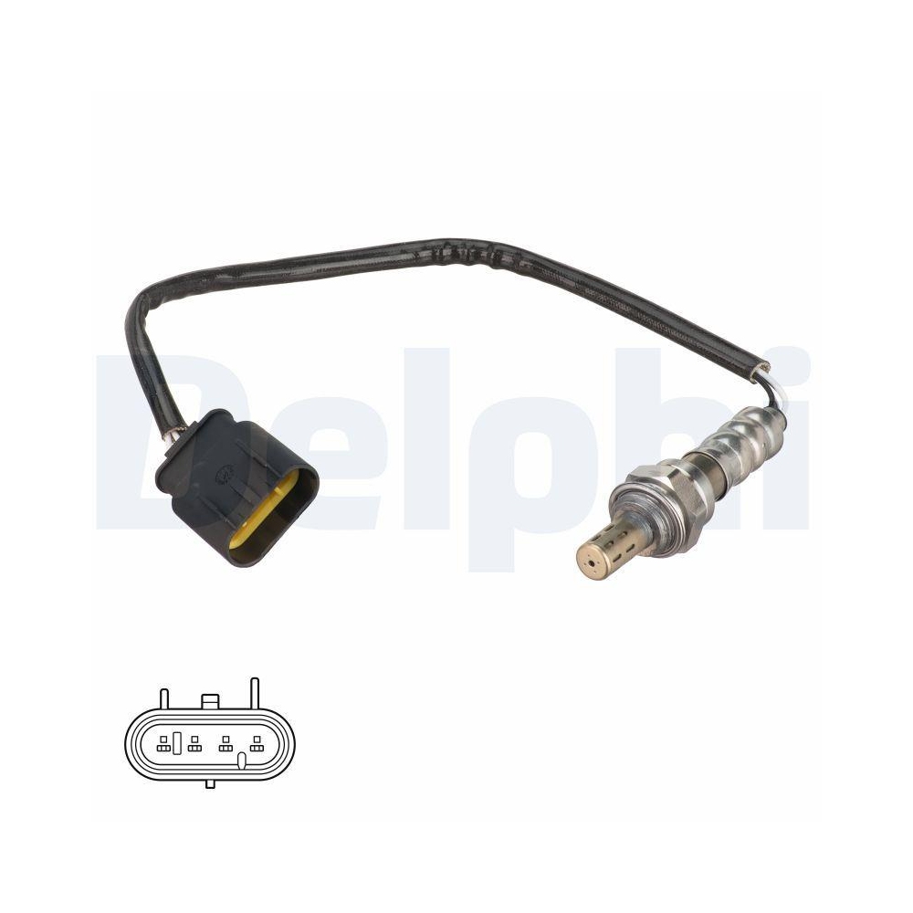 DELPHI ES21128-12B1 Lambdasonde f&uuml;r FORD, nach Katalysator, vor Katalysator