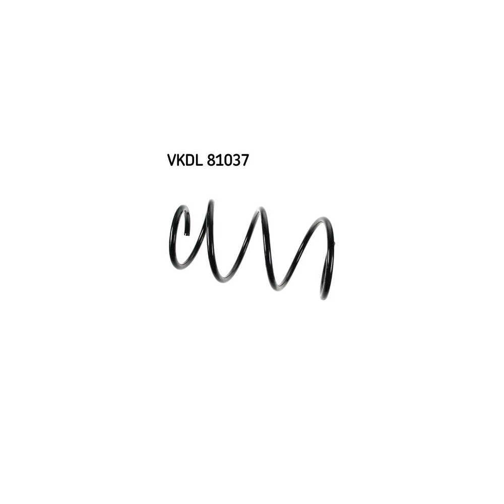 Fahrwerksfeder SKF VKDL 81037 f&uuml;r TOYOTA, Vorderachse