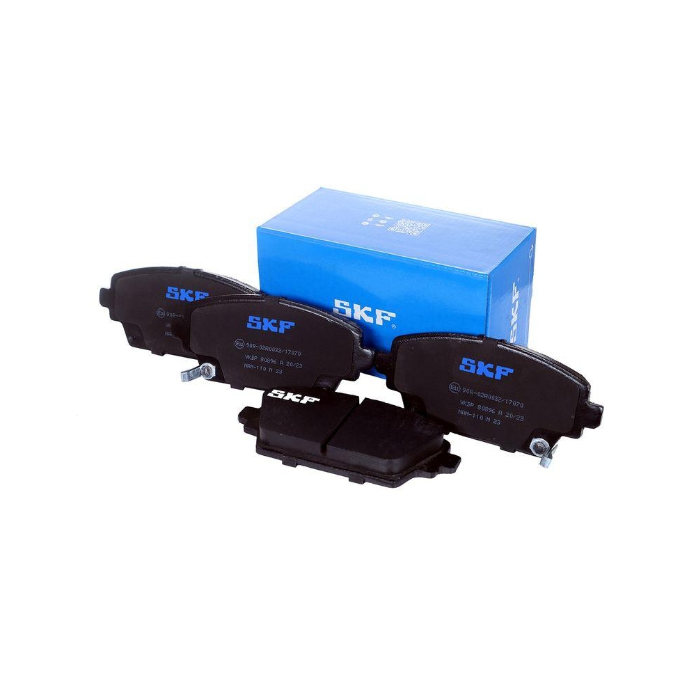 Bremsbelagsatz, Scheibenbremse SKF VKBP 80896 A f&uuml;r NISSAN, Vorderachse