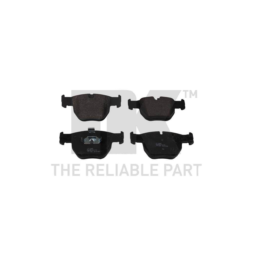 Bremsbelagsatz, Scheibenbremse NK 224025 f&uuml;r LAND ROVER, Vorderachse