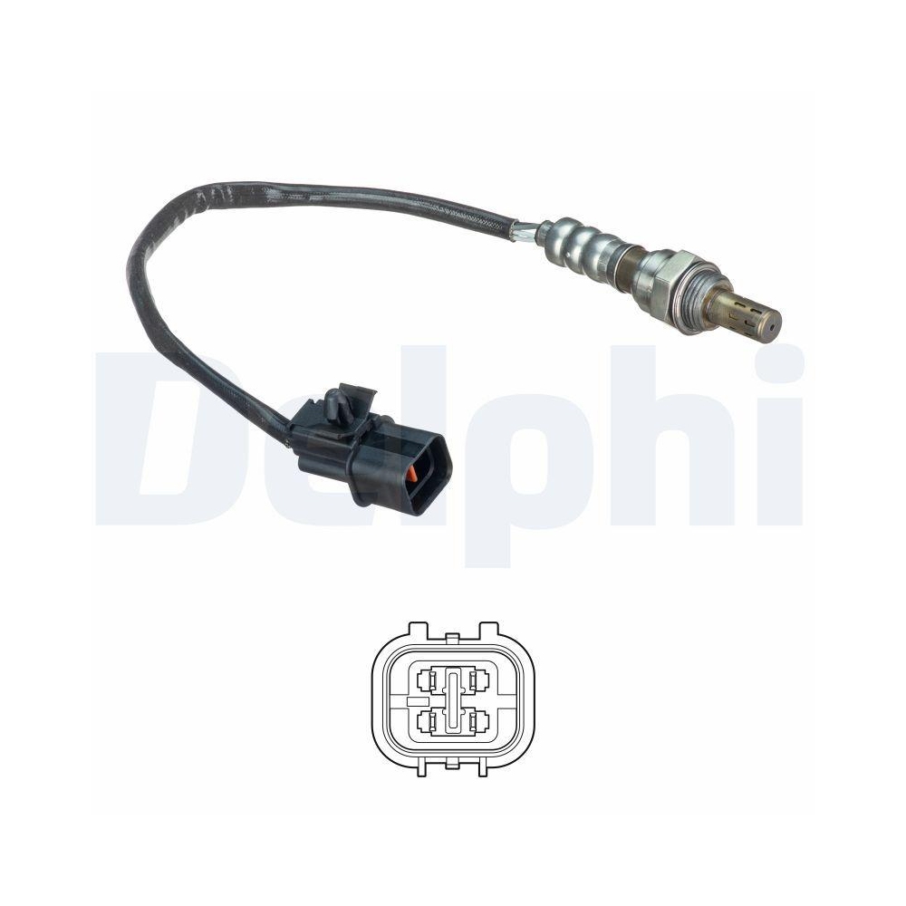 DELPHI ES21158-12B1 Lambdasonde f&uuml;r CHEVROLET, nach Katalysator