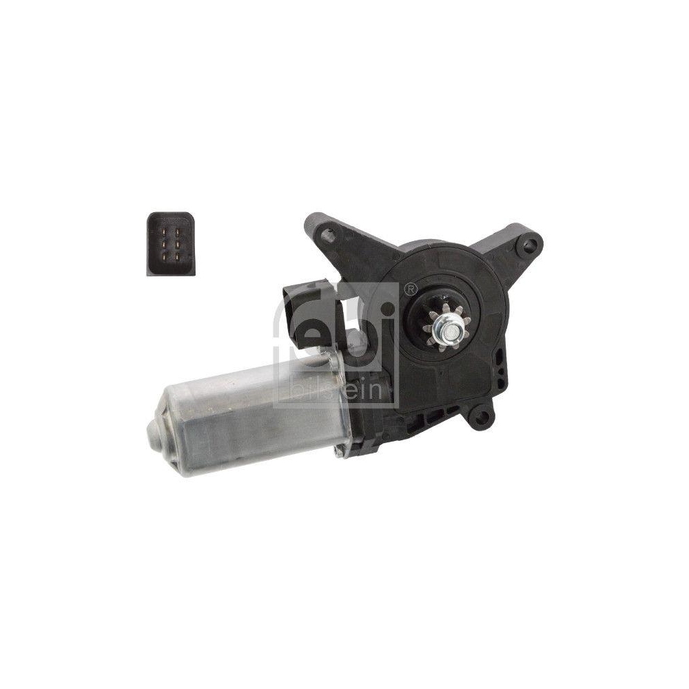 FEBI BILSTEIN Elektromotor, Fensterheber 107656 f&uuml;r MERCEDES-BENZ, rechts