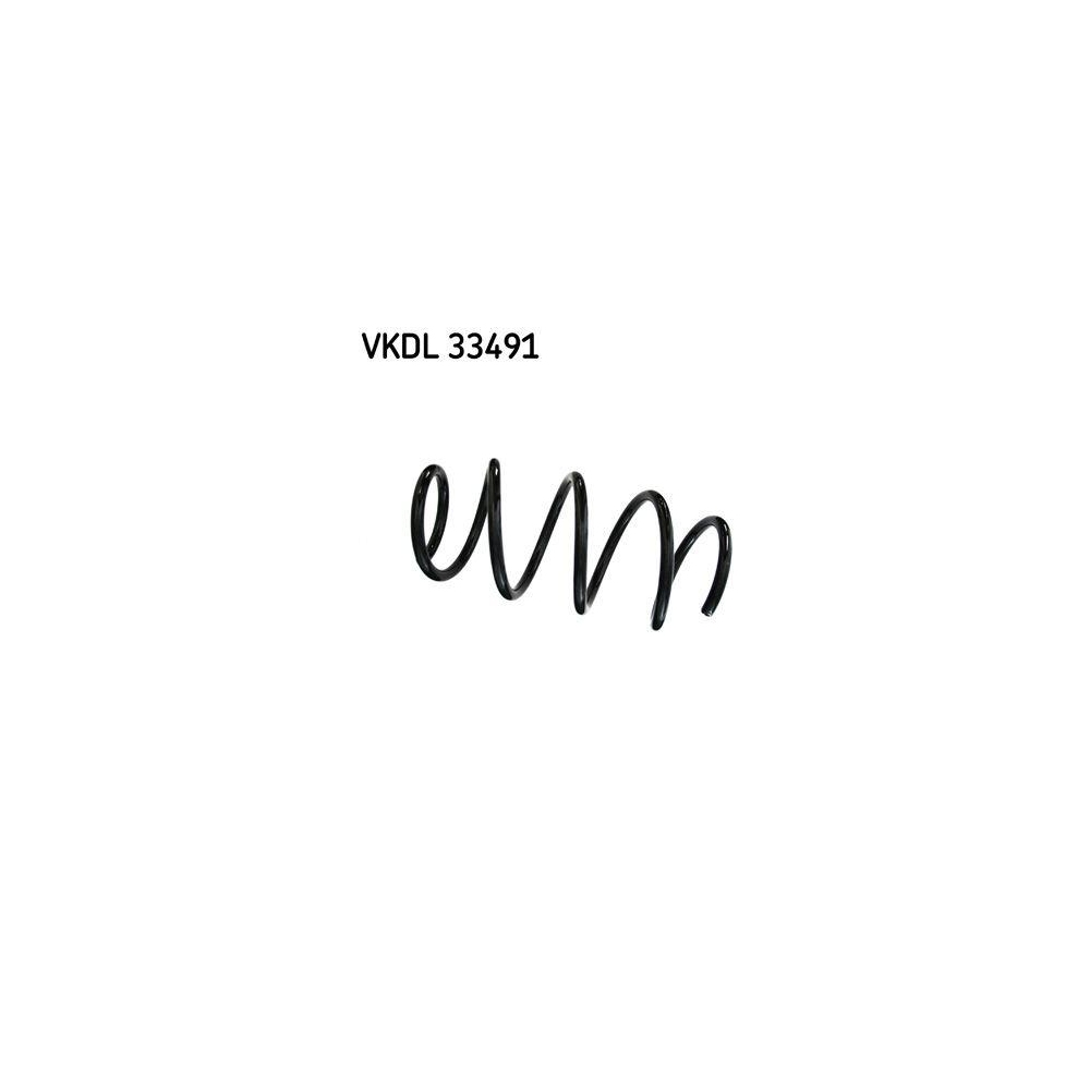 Fahrwerksfeder SKF VKDL 33491 f&uuml;r OPEL, Vorderachse