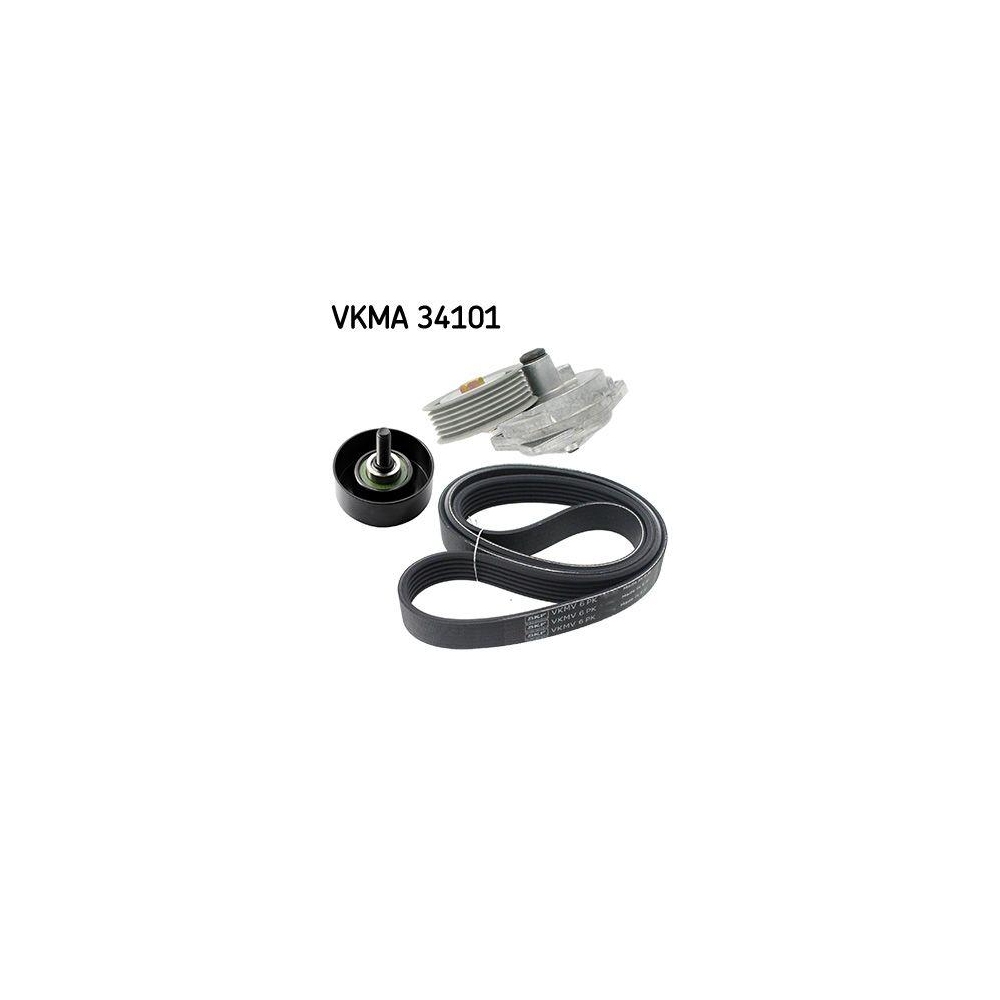 Keilrippenriemensatz SKF VKMA 34101 für FORD MAZDA