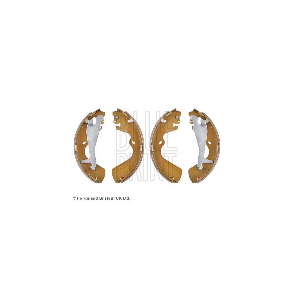 Bremsbackensatz BLUE PRINT ADG04123 f&uuml;r MITSUBISHI HYUNDAI, Hinterachse