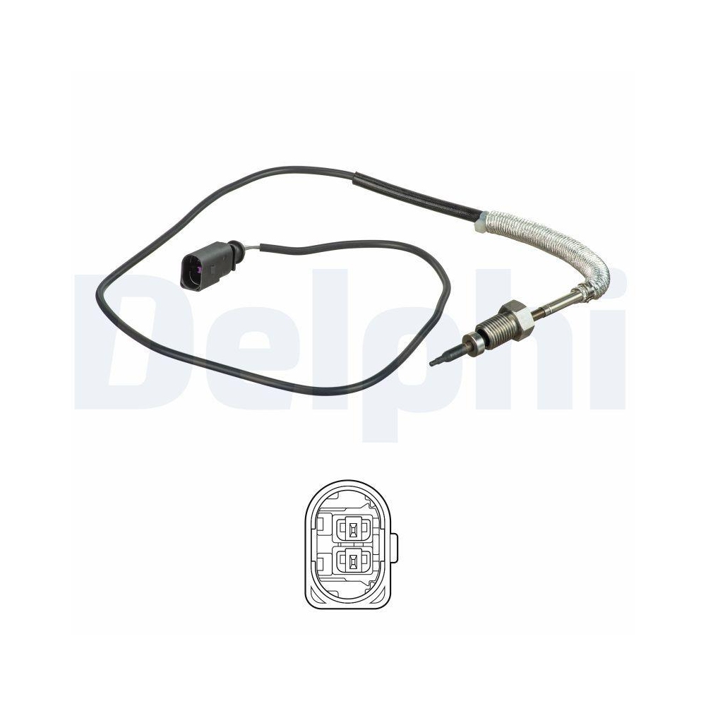 DELPHI TS30158 Sensor, Abgastemperatur f&uuml;r AUDI