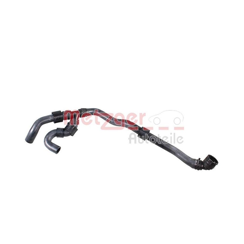 K&uuml;hlerschlauch METZGER 2421629 f&uuml;r AUDI SEAT SKODA VW, rechts unten