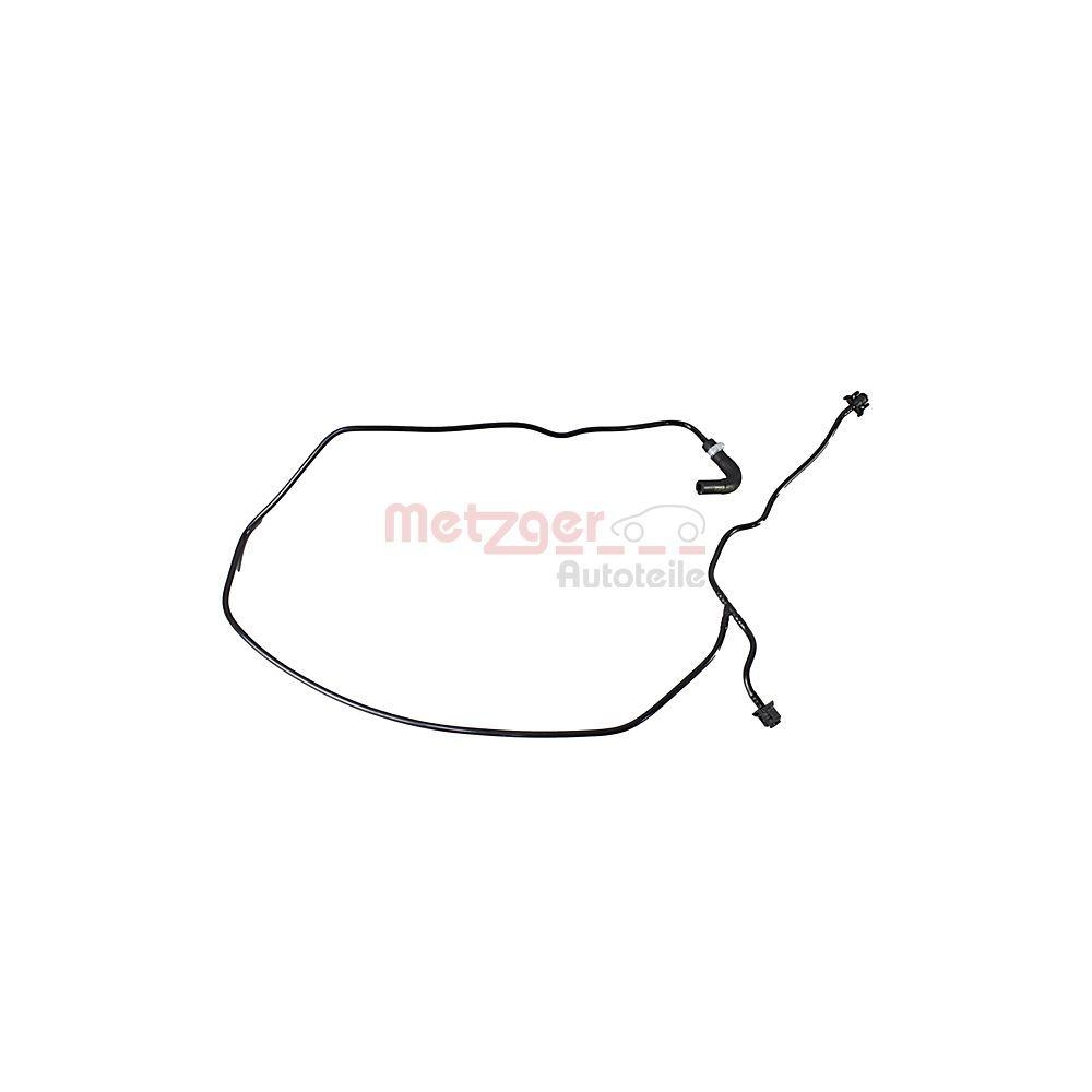 K&uuml;hlmittelrohrleitung METZGER 4010251 f&uuml;r FORD, Motork&uuml;hler, rechts
