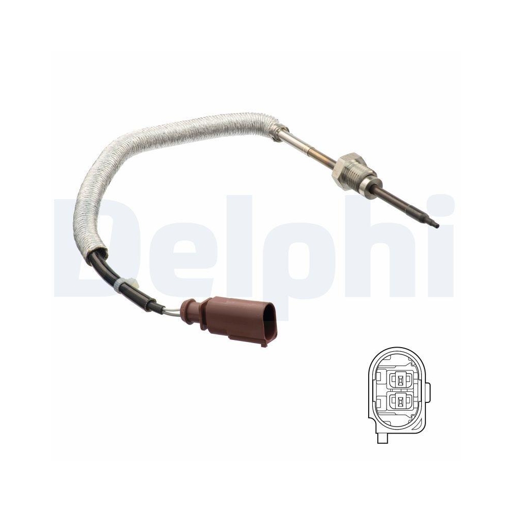 Sensor, Abgastemperatur DELPHI TS30162 für AUDI