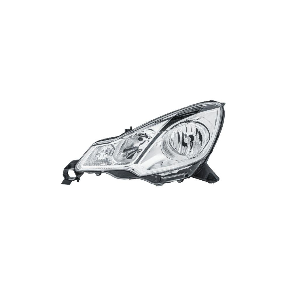 HELLA Hauptscheinwerfer 1EJ 354 674-051 für CITROËN, links