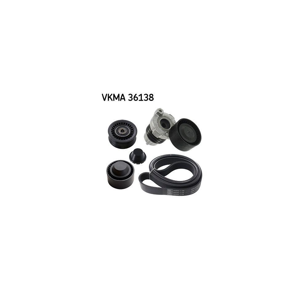 Keilrippenriemensatz SKF VKMA 36138 f&uuml;r NISSAN OPEL RENAULT VAUXHALL DACIA