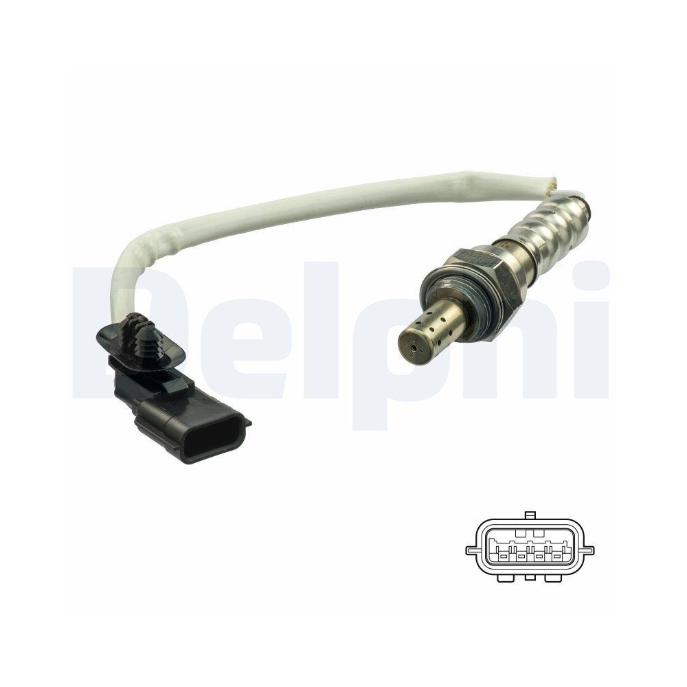DELPHI ES21134-12B1 Lambdasonde f&uuml;r RENAULT DACIA, nach Katalysator