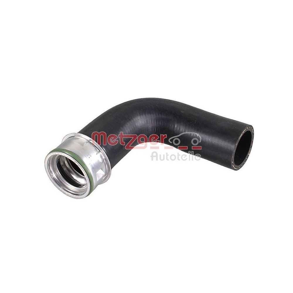 Ladeluftschlauch METZGER 2401205 für VW, Eingang, Ladeluftkühler, links, oben
