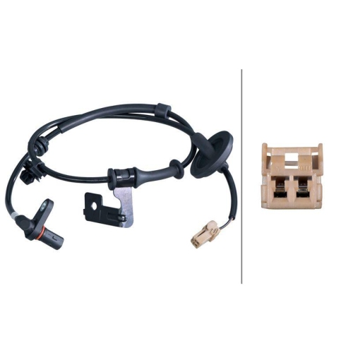 HELLA 6PU 358 418-171 Sensor, Raddrehzahl f&uuml;r KIA, Hinterachse links