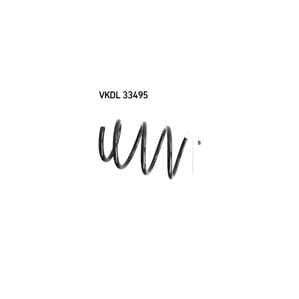 Fahrwerksfeder SKF VKDL 33495 f&uuml;r RENAULT, Vorderachse
