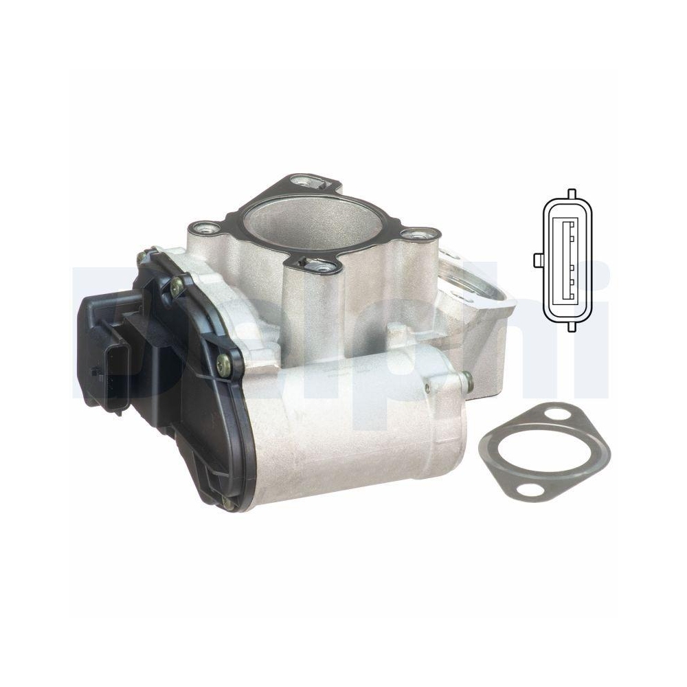 DELPHI EG10494-12B1 AGR-Ventil f&uuml;r NISSAN OPEL RENAULT VAUXHALL