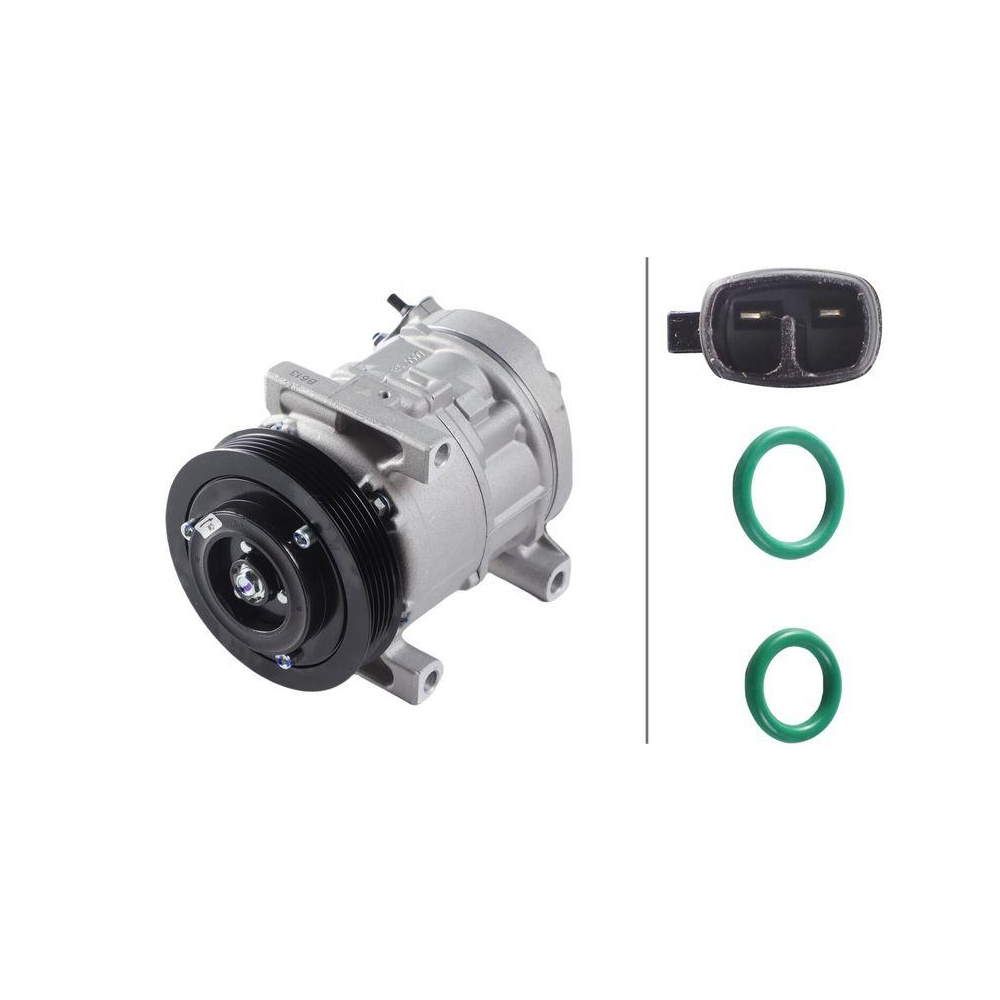 HELLA Kompressor, Klimaanlage 8FK 366 200-941 >>> Easy2Fit <<< f&uuml;r ALFA ROMEO
