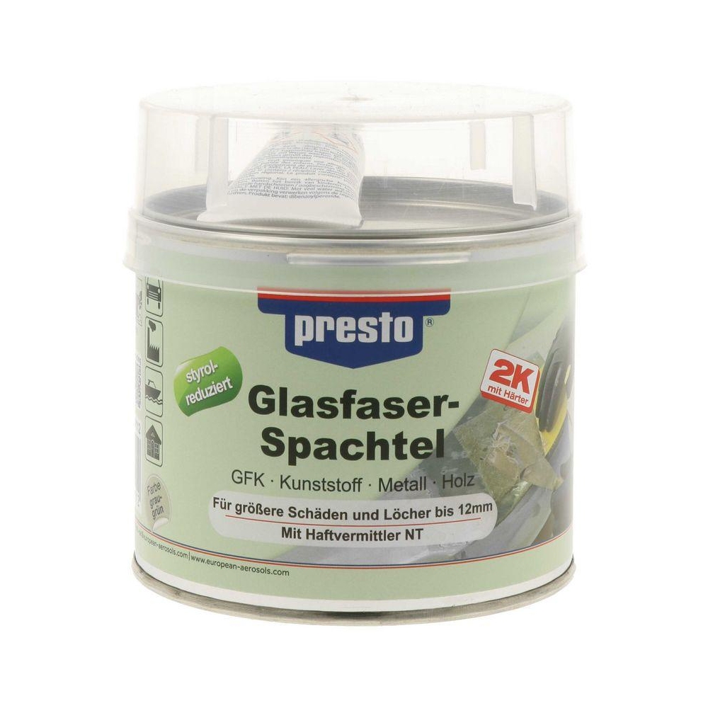 Glasfaserspachtel PRESTO 601112 Glasfaser-Spachtel styrolreduziert 1000 g f&uuml;r