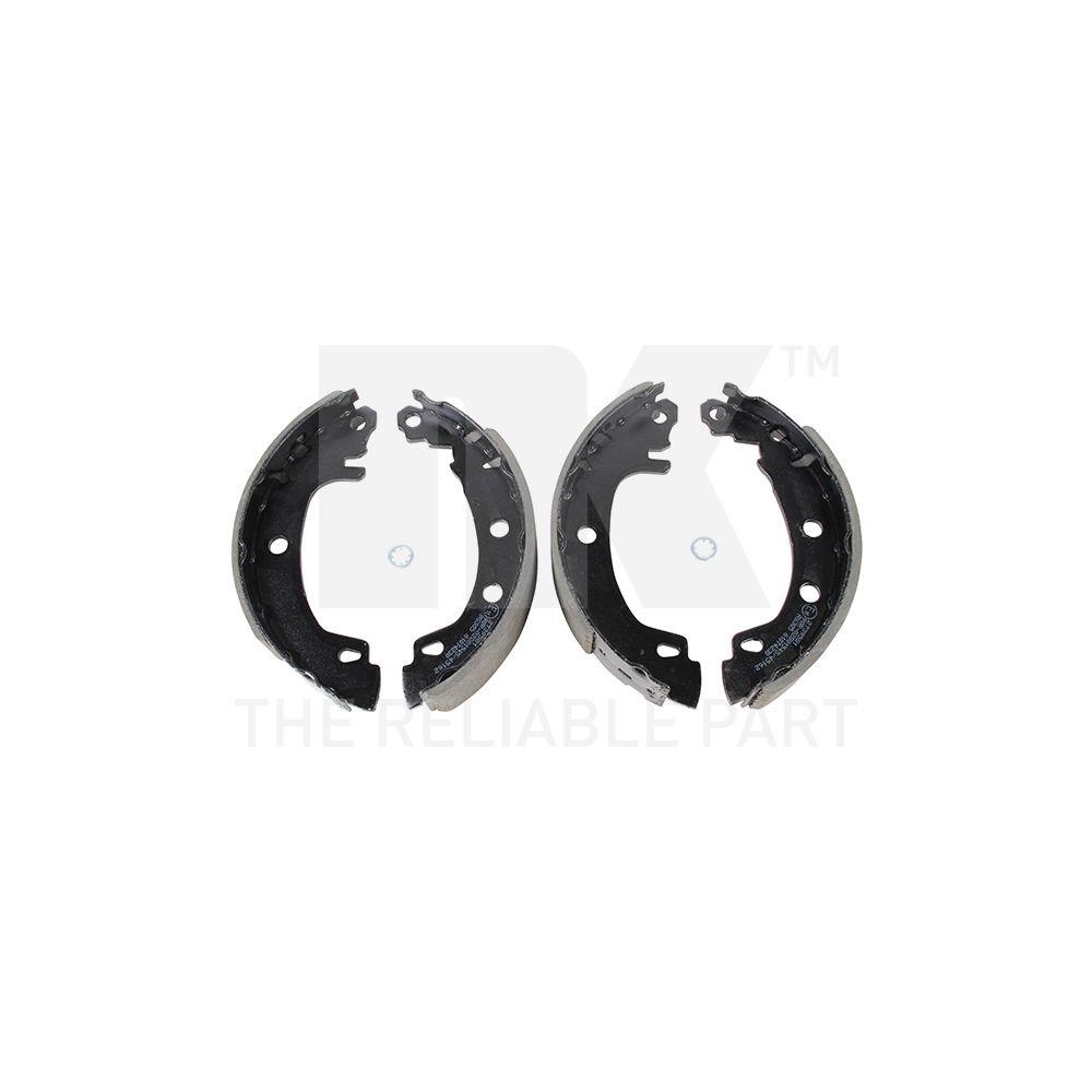 Bremsbackensatz NK 2739581 f&uuml;r RENAULT, Hinterachse