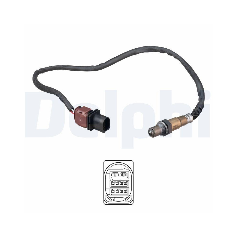 DELPHI ES21165-12B1 Lambdasonde f&uuml;r FORD, vor Katalysator