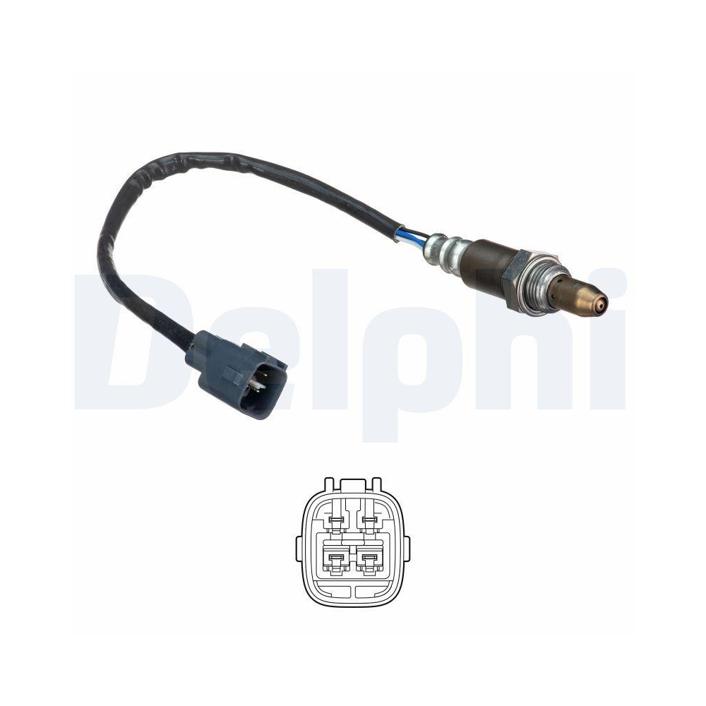 DELPHI ES21138-12B1 Lambdasonde f&uuml;r TOYOTA LEXUS, vor Katalysator