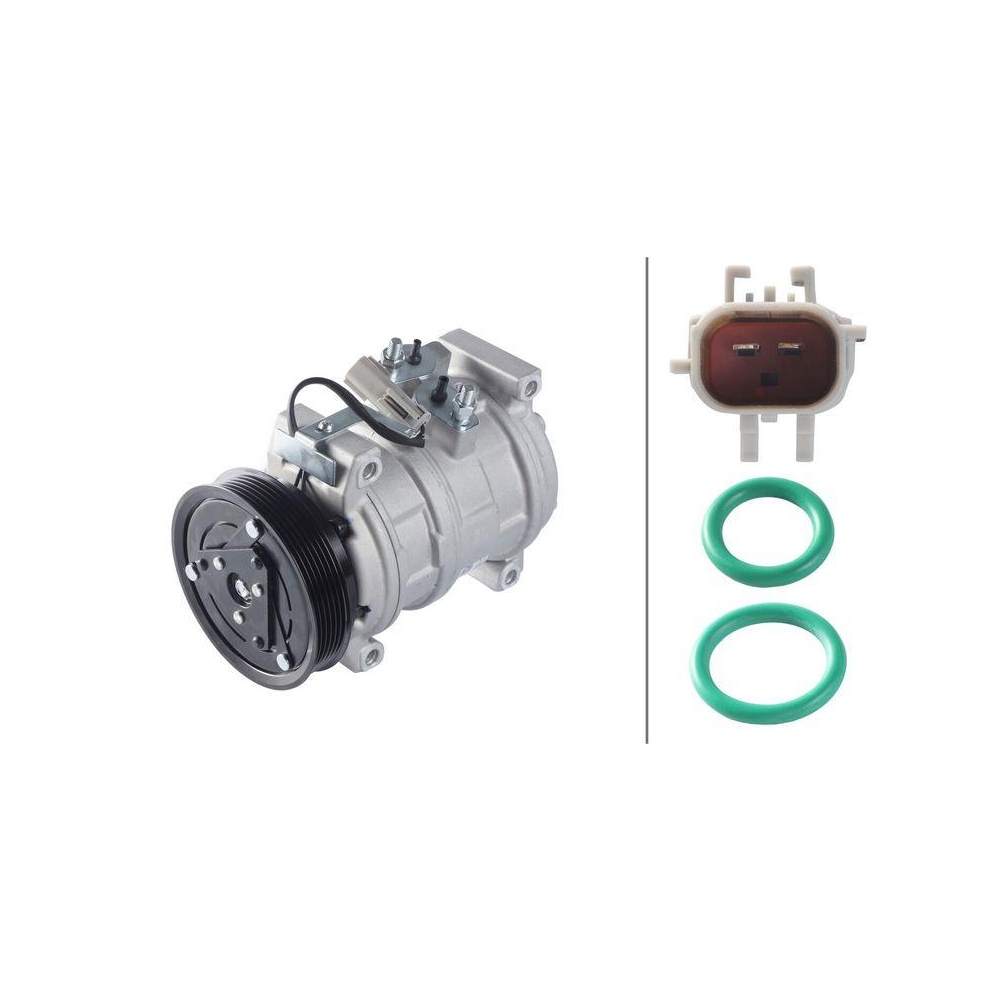 HELLA Kompressor, Klimaanlage 8FK 366 200-951 >>> Easy2Fit <<< f&uuml;r CHRYSLER