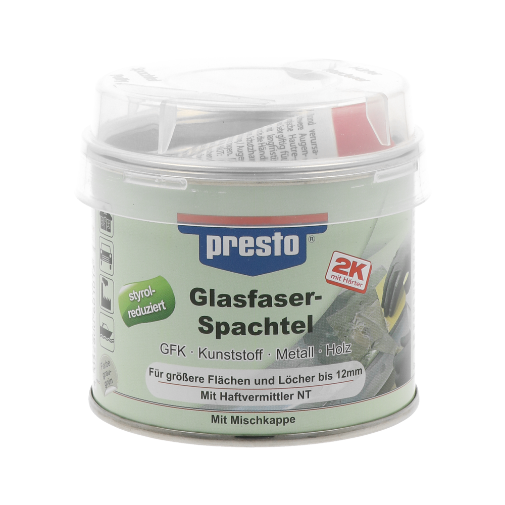 Glasfaserspachtel PRESTO 601013 Glasfaser-Spachtel styrolreduziert 250 g für
