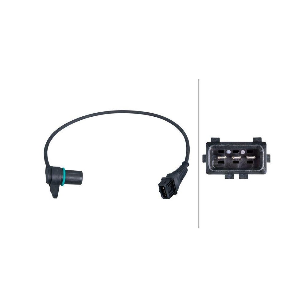HELLA Sensor, Nockenwellenposition 6PU 009 121-641 f&uuml;r BMW HITACHI, Einlassseite