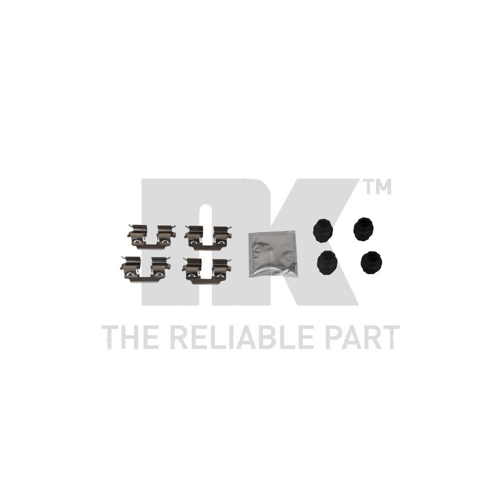 Zubeh&ouml;rsatz, Scheibenbremsbelag NK 79331881 f&uuml;r, Hinterachse