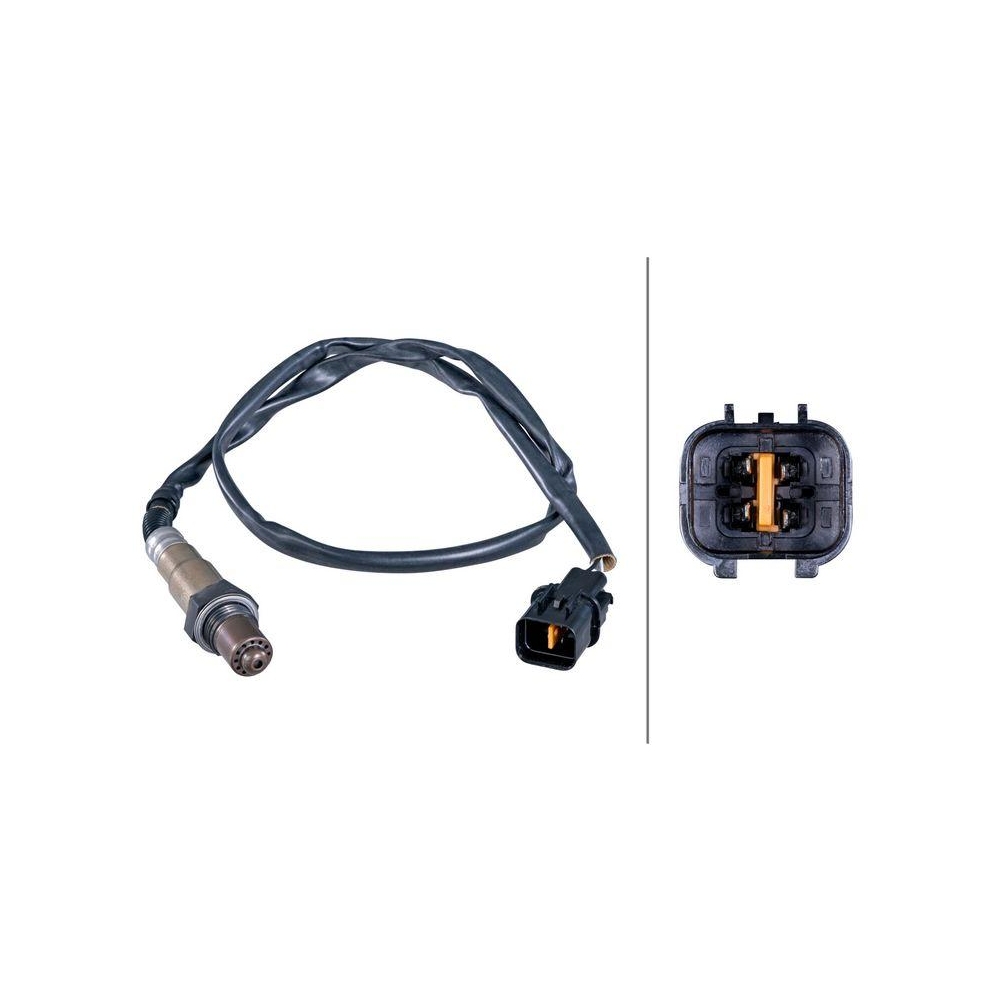 HELLA Lambdasonde 6PA 358 103-561 für HYUNDAI KIA, nach Katalysator