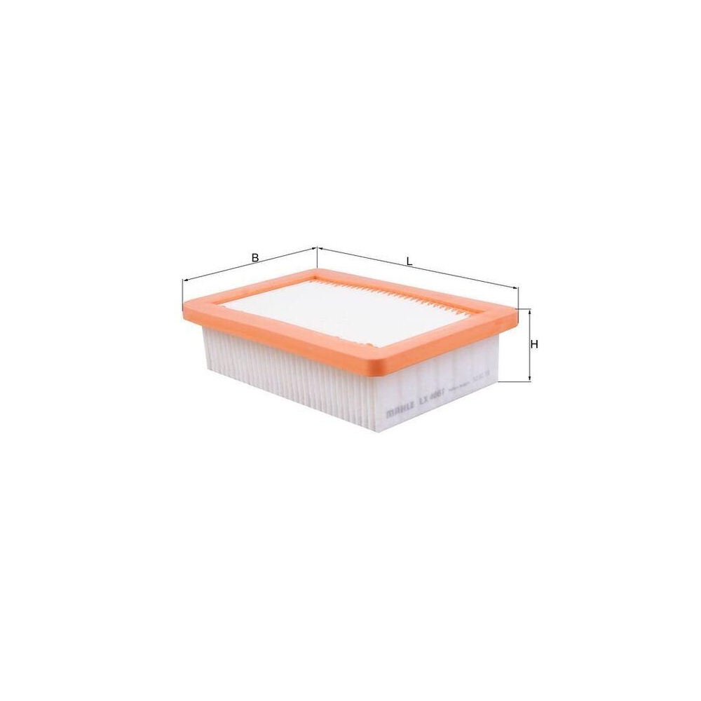 Luftfilter KNECHT LX 4067 f&uuml;r MERCEDES-BENZ RENAULT SMART