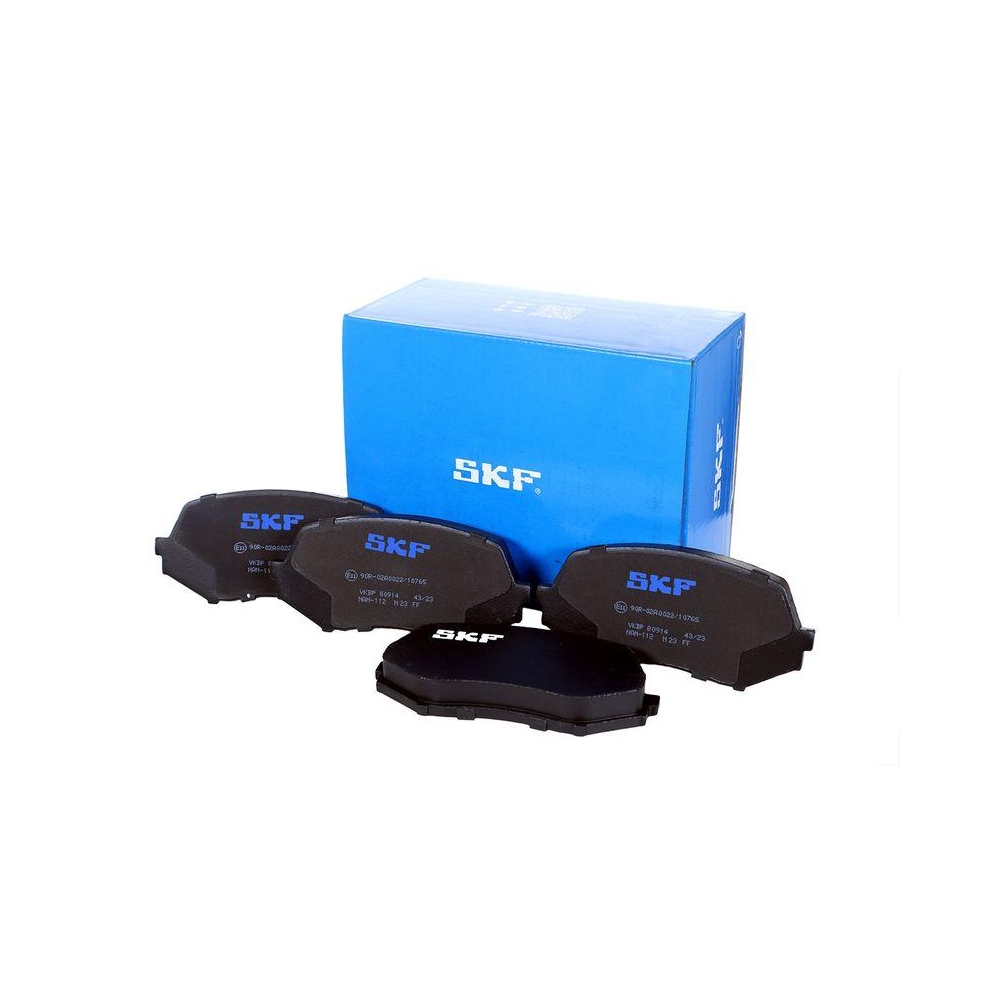 Bremsbelagsatz, Scheibenbremse SKF VKBP 80914 für MITSUBISHI, Vorderachse