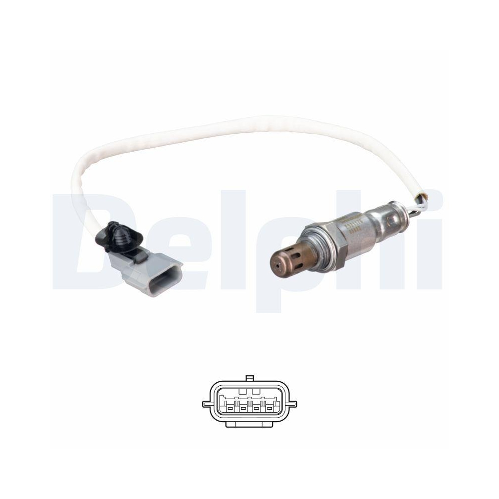 DELPHI ES21170-12B1 Lambdasonde f&uuml;r NISSAN, nach Katalysator