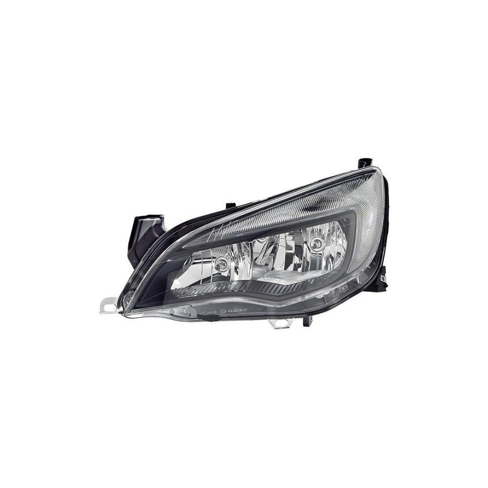 HELLA Hauptscheinwerfer 1LG 010 011-401 für OPEL VAUXHALL GENERAL MOTORS, rechts