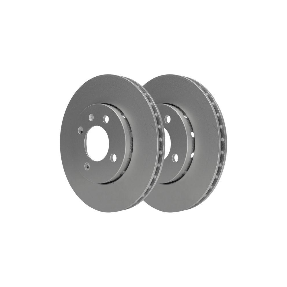 Bremsscheibe ATE 24.0122-0281.1 f&uuml;r SEAT SKODA VAG, Vorderachse