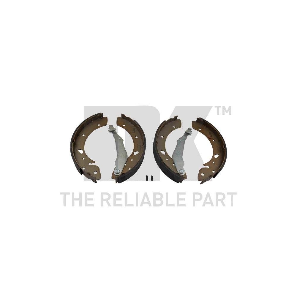 Bremsbackensatz NK 2745624 f&uuml;r TOYOTA, Hinterachse