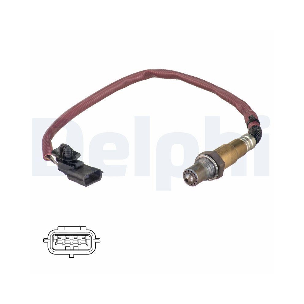 DELPHI ES21172-12B1 Lambdasonde f&uuml;r NISSAN, vor Katalysator