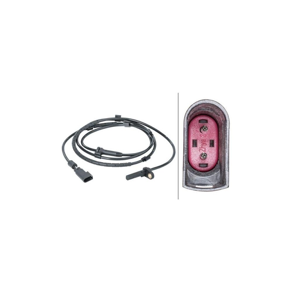HELLA Sensor, Raddrehzahl 6PU 012 679-611 f&uuml;r FORD, Hinterachse rechts