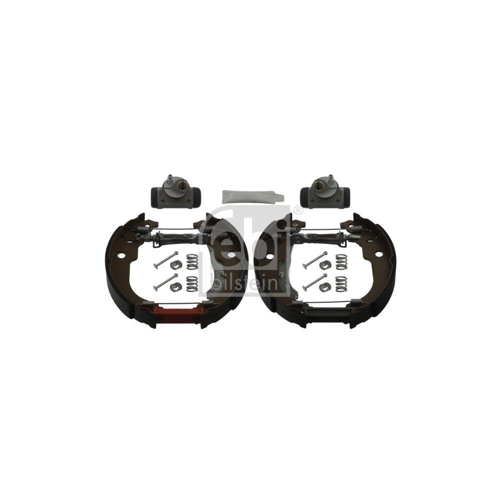 FEBI BILSTEIN Bremsbackensatz 37550 f&uuml;r CITRO&Euml;N PEUGEOT, Hinterachse