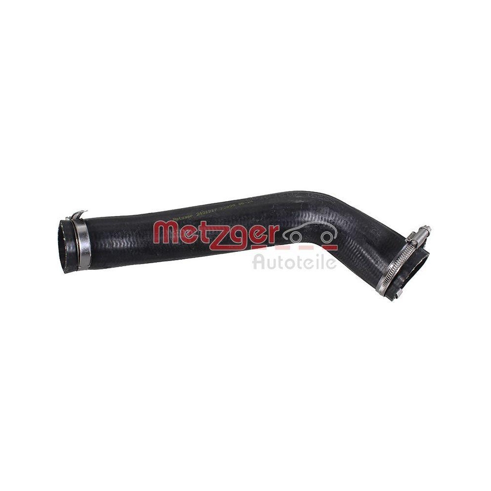 Ladeluftschlauch METZGER 2401217 für FORD, Ladeluftkühler, links