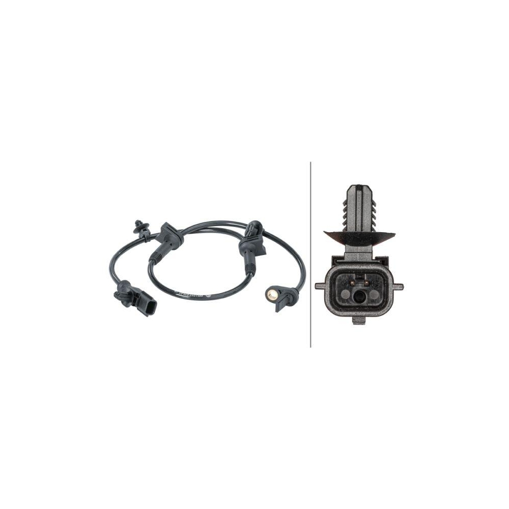 HELLA Sensor, Raddrehzahl 6PU 012 679-621 f&uuml;r FORD, Vorderachse