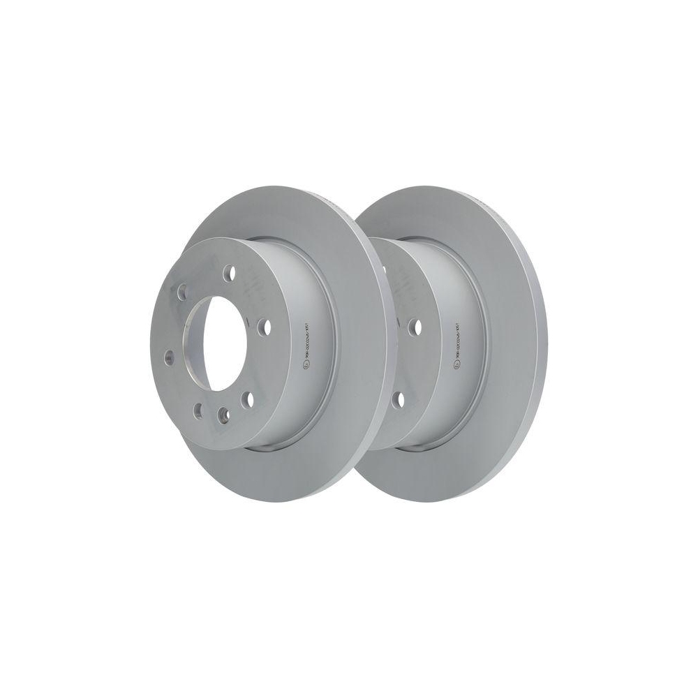 Bremsscheibe ATE 24.0116-0121.1 f&uuml;r MERCEDES-BENZ VAG, Hinterachse