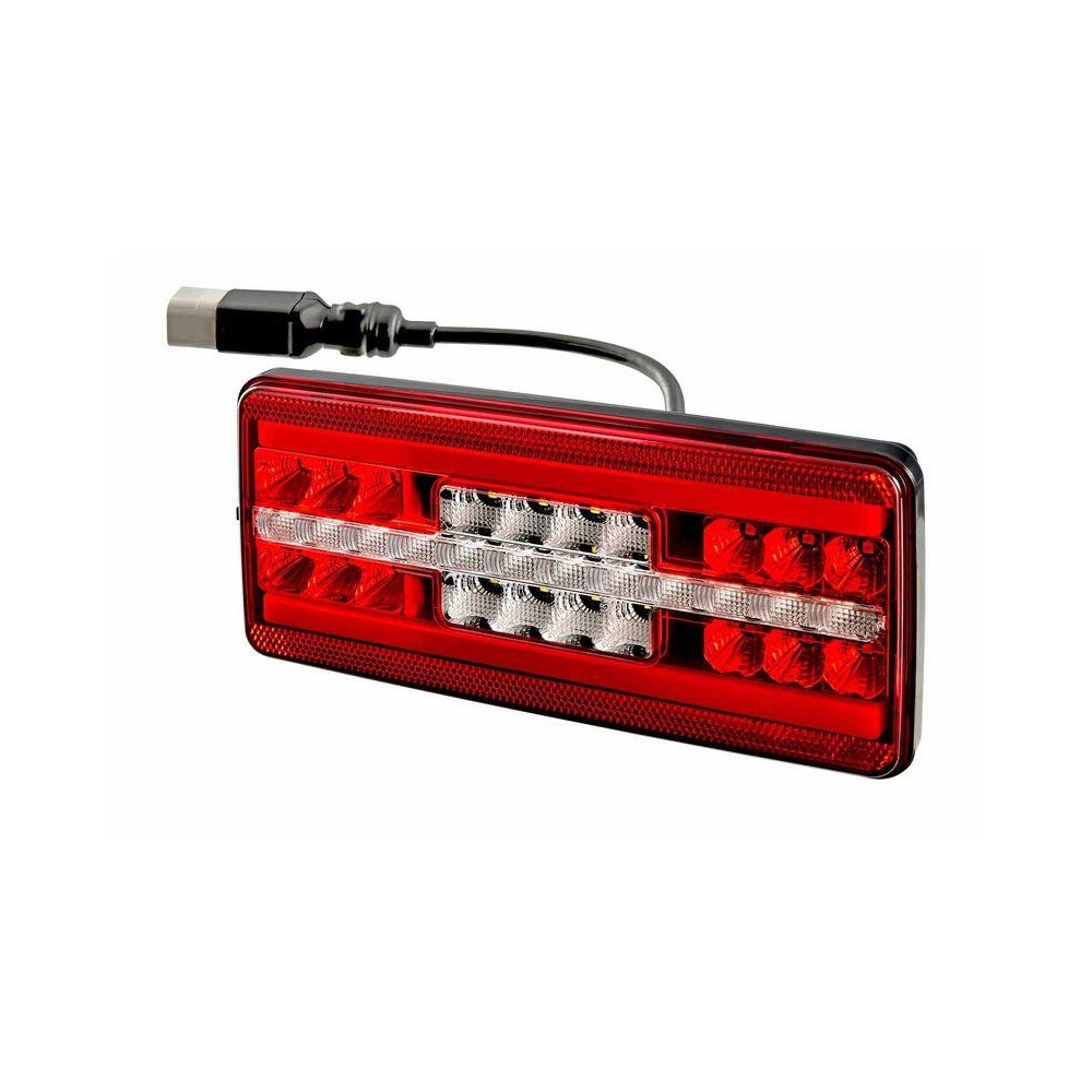 HELLA Heckleuchte 2VP 328 630-041 für AEBI VOLVO HAKO KRONE, beidseitig